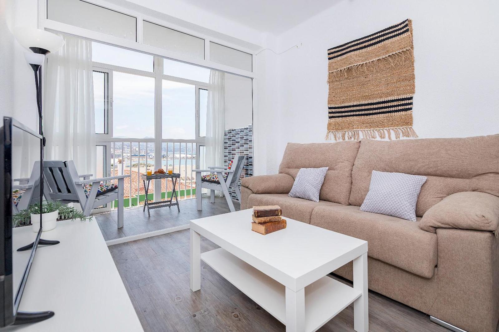Impresionante Vista Al Mar - Elegante Apartamento Málaga Extérieur photo